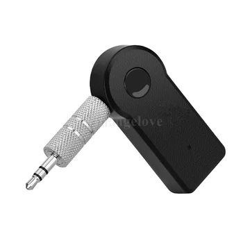 Беспроводной автомобильный Bluetooth-совместимый адаптер для приемника 3,5 ММ Аудио Стерео Музыка Громкой связи для дома Автомобильный Bluetooth-аудиоадаптер с микрофоном