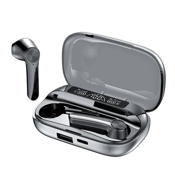 Беспроводные наушники BT 5.3 True Wireless Stereo Mini Smart In-Ear Grey Sport Headset Наушники-вкладыши