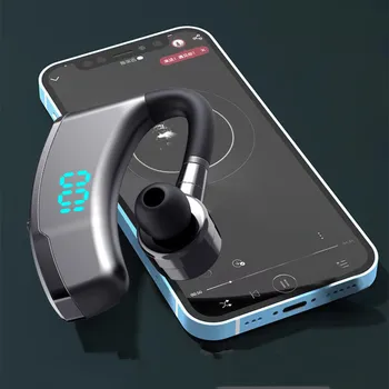 Беспроводные наушники с микрофоном для всех смартфонов, спортивные наушники громкой связи с микрофоном для подключения по Bluetooth