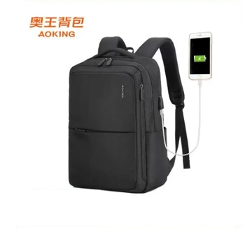 Бренд Aoking, мужской рюкзак, школьный рюкзак, сумка для мальчиков-подростков, деловая водонепроницаемая дорожная сумка для ноутбука 15,6 