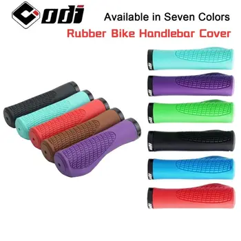 Велосипедные ручки ODI Rubber MTB, Противоударный чехол для велосипедного руля, Противоскользящая запирающаяся Эргономичная шариковая ручка, аксессуары для велоспорта