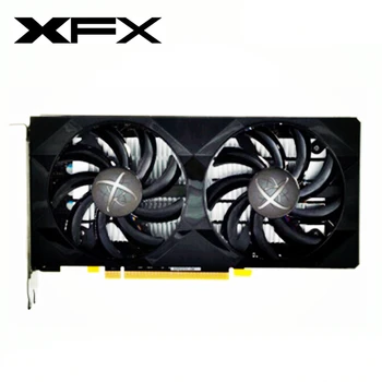 Видеокарты XFX RX 460 4GB AMD Radeon RX460 4GB Экранные Видеокарты GPU Настольная Компьютерная Игровая карта Видеокарта Не для майнинга