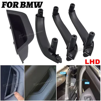 Высококачественная Автомобильная ABS Внутренняя Дверная Ручка Дверная Панель Накладка Для BMW X3 X4 F25 F26 2010-2017 Черный Бежевый Слева/Справа