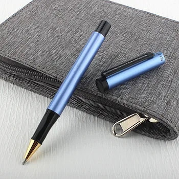Высококачественная одноцветная ручка-роллер для офиса 8022, новые канцелярские принадлежности для школьников, шариковые ручки
