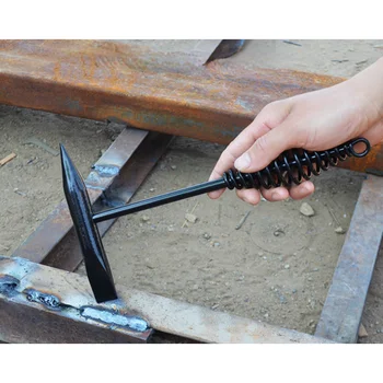 Высококачественный сварочный специальный молоток для удаления сварочного шлака Сварочный молоток с пружинной ручкой 300/500 г