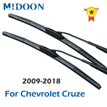 Гибридные Щетки Стеклоочистителя MIDOON для Chevrolet Cruze Подходят к Рычагам-Крючкам / Кнопочным Рычагам