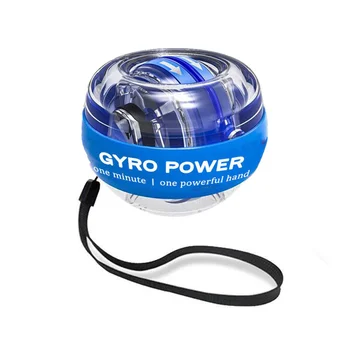 Гироскопический Powerball с автозапуском, Гироскопический Силовой мяч для запястья со встречной рукояткой, тренажер для тренировки мышц рук, оборудование для фитнеса
