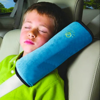 Детский Ремень безопасности Подушка Автомобильный ремень Плюшевая подушка Защита плеча автомобиля Аксессуары для стайлинга автомобилей