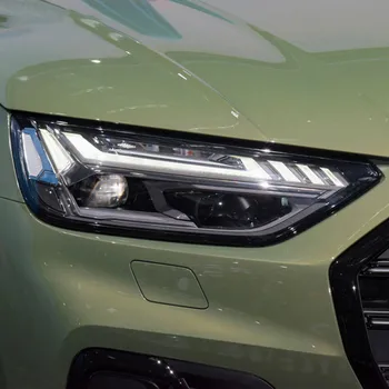 Для Audi Q5 SQ5 Quattro Подтяжка Лица 2021 2022 Оттенок Автомобильных Фар Дымчато-Черный Защитная Пленка Прозрачная Наклейка Из ТПУ Аксессуары
