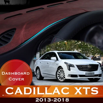 Для Cadillac XTS 2013-2018 Приборная Панель Автомобиля Избегайте Освещения Накладкой Приборной Платформы Крышка Стола Противоскользящий Коврик Для Приборной Панели Аксессуары 2017