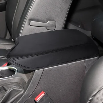 Для Ford Ranger 2019 2020 2021 Крышка подлокотника центральной консоли автомобиля, накладка на подлокотник, защитные аксессуары, черный