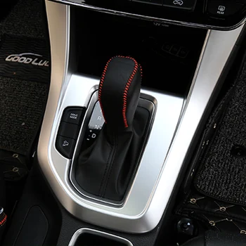 Для Hyundai ix35 2018 1ШТ Новый Матовый Серебристый ABS Хромированная Ручка Переключения Передач Наклейка Панель Рамка Крышка Отделка Аксессуары Для Укладки Автомобилей