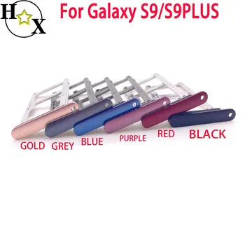 Для Samsung Galaxy S9 G960 S9PLUS G965 Слот Для SIM-карты Держатель Лотка Запасные Части