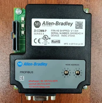 Для Преобразователя частоты Allen Bradley AB 20-COMM-P Установлена Плата связи с поддержкой Profibus Communication New, 1 шт.