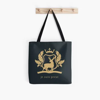 Женская сумка для покупок Je Suis Prest Outlander Kawaii Bag Harajuku Холщовая сумка для покупок для девочек, женская сумка-тоут на плечо, женская сумка