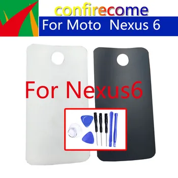 Задняя крышка батарейного отсека Корпус чехол для Motorola Nexus 6 Nexus6 XT1100 XT1103 Замена крышки батарейного отсека