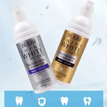 Зубная паста Ярко-белый Мусс для чистки зубов, белые зубы, пена для ухода за полостью рта, Зубная паста для устранения неприятного запаха изо рта, отбеливающая красота
