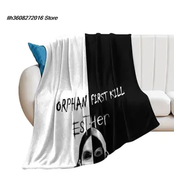Изготовленное на заказ Фланелевое одеяло Orphan First Kill Персонализированный подарок СДЕЛАЙ САМ Домашнее одеяло для дивана для отдыха на открытом воздухе Портативное одеяло Теплые Постельные принадлежности