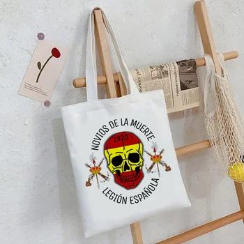 Испанский легион хозяйственная сумка shopper bolso tote shopping shopper recycle bag сумка reciclaje string jute bolsa compra sac tissu