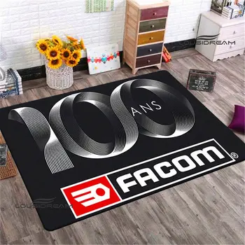 Ковер с логотипом FACOM, модные коврики, украшение гостиной, игровые коврики, аниме-коврик, уличный коврик, подарок на день рождения