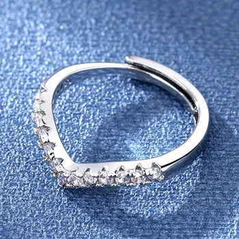 Кольцо с бриллиантом и цирконом, модная свежая корона, накладка на указательный палец, аксессуары для одежды, трендовое индивидуальное открывающее кольцо, женское кольцо