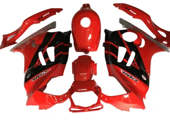 Комплект мотоциклетных обтекателей подходит для HONDA CBR600 F3 1997 1998 CBR 600F3 97 98 ABS пластик Ярко-красный черный комплект для кузова