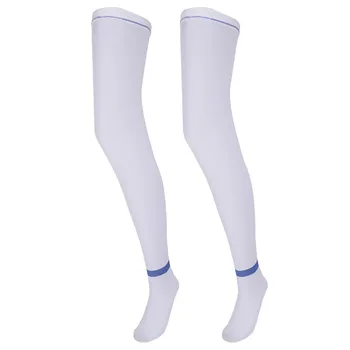 Компрессионные чулки для шлангов, герметичные носки для снятия усталости, формирующая сердцевина из пряжи, устойчивая к скольжению при отеках ног