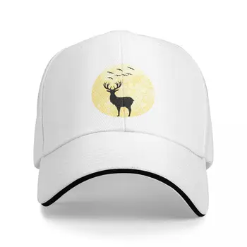 Красивая бейсбольная кепка с изображением Лунного оленя, Новинка в шляпе, Мужская кепка от солнца, кепки для гольфа, женские шляпы 2023, мужские