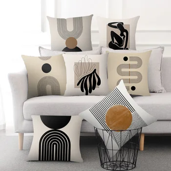 Креативная наволочка с абстрактным рисунком, декоративная наволочка для дивана-кровати, декоративная наволочка для офисного автомобиля, декоративная наволочка