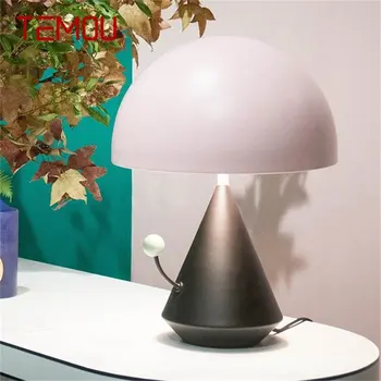 Креативная настольная лампа TEMOU Nordic, современное настольное освещение для дома, прикроватное украшение