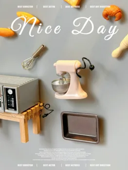 Креативный 3D Мини-миксер для хлеба, Наклейка на холодильник, Милые Магниты на холодильник для кухни, Декоративный Декор для дома из магнитной смолы