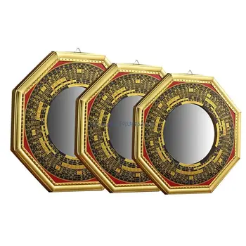 Круглое Зеркало Традиционное Китайское Древнее Зеркало Выпуклое Вогнутое Зеркало Подарок