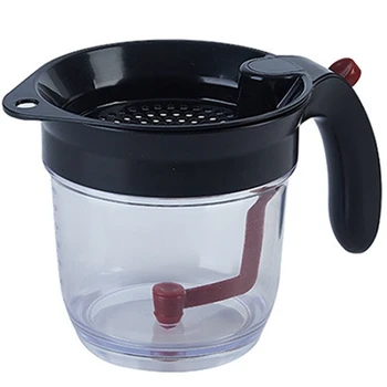 Кухонный инструмент Жироотделитель с нижним выпуском Жироотделитель с фильтром для удаления остатков супа Масляный фильтр отдельно
