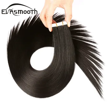 Лента Remy для наращивания человеческих волос EVASMOOTH Skin Weft Machine 20шт 40шт 80шт Клейкая лента для наращивания волос 12