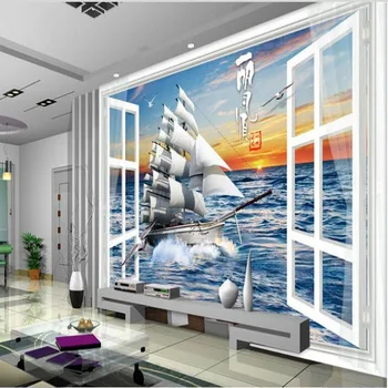 масштабные фрески wellyu на заказ, 3D Yifanfengshun, фон для телевизора в гостиной, обои papel de parede para quarto