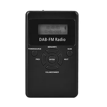 Мини-радио Цифровое портативное DAB-радио Мини-радио Цифровое DAB + FM