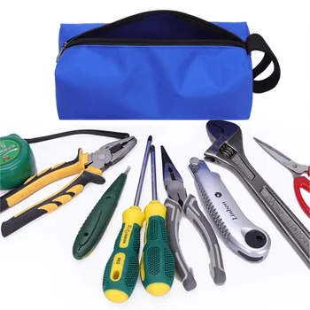 Многофункциональная сумка для инструментов, водонепроницаемый Оксфордский холст, органайзер для хранения, держатель, чехол для инструментов, сумки для мелких металлических инструментов, Новый