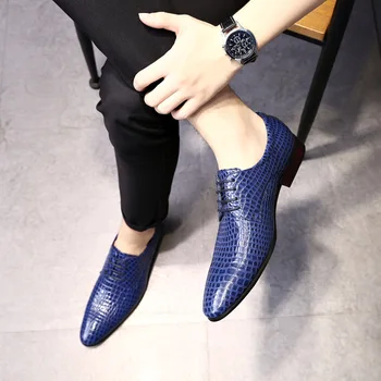 Модная мужская обувь в клетку с острым носком и мелким вырезом, деловая официальная кожаная обувь больших размеров, Chaussure Hommes De Luxe