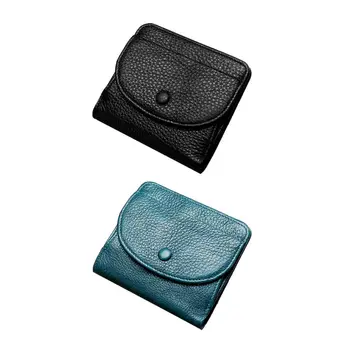 Модный женский кожаный кошелек-клатч, женская маленькая сумочка, держатель для карт, органайзер для мелочи