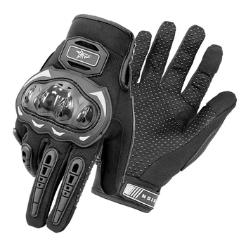 Мотоциклетные перчатки Водонепроницаемые, теплые и ветрозащитные гоночные перчатки с сенсорным экраном, дышащие Для защиты от занятий спортом на открытом воздухе