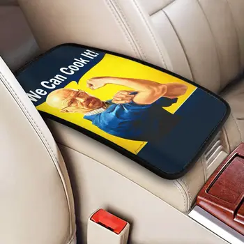 Мягкая накладка на подлокотник автомобиля Walter White, противоскользящая Накладка на центральную консоль телевизора Breaking Bad Heisenberg, аксессуары для интерьера