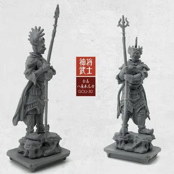 Набор фигурок из смолы 1/35 (50-60 мм), восточный классический Бог-самурай, солдат из смолы, собранный самостоятельно Gou-30