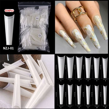Накладные ногти, типсы для ногтей, набор накладных дизайнов, полное покрытие, искусственные типсы для наращивания и защиты ногтей