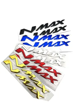 Наклейки На Мотоцикл Наклейки Эмблема Значок 3D Наклейка Рельефное Колесо Бака Наклейки На Бак Аппликация Эмблема Для Yamaha N-MAX NMAX 125 250 400