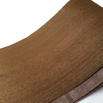 Натуральный Шпон из натурального дерева сенна для мебели размером около 20 см х 2,5 м 0,25 мм Q / C