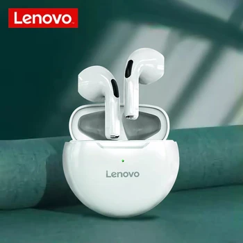 Наушники Lenovo TWS Спортивные наушники Беспроводные наушники Bluetooth Водонепроницаемые наушники с шумоподавлением HiFi стерео с микрофонами