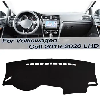 Нескользящий Автомобильный Коврик Для Приборной панели, Солнцезащитный Чехол Для Volkswagen Golf 2019-2020 LHD