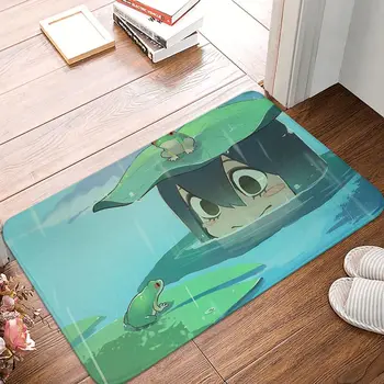 Нескользящий коврик My Hero Academia Tsuyu Asui Коврик для ванной, спальни, приветственный ковер с рисунком в помещении