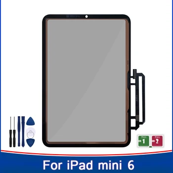 Новая сенсорная панель для iPad Mini 6 Mini6 A2567 A2569 Запасные части для переднего стекла с цифровым преобразователем сенсорного экрана