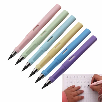 Новая технология 987, карандаш для письма в неограниченном количестве, Канцелярские принадлежности для школьников, карандаши, художественные эскизы.
